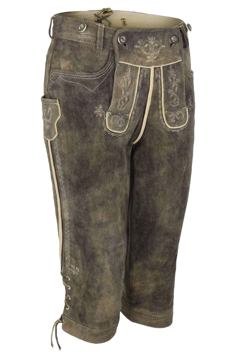 Kniebundlederhose Herren