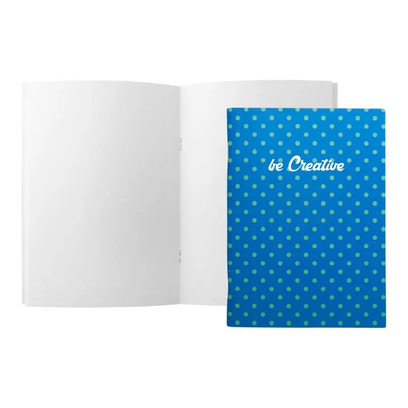 CreaNote A6 Custom Personalized Notebook - Crisp White