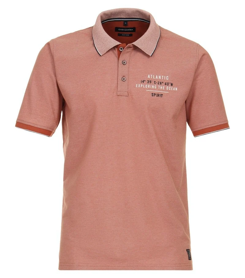 Katt Poloshirt orange