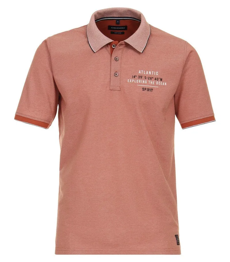Katt Poloshirt orange