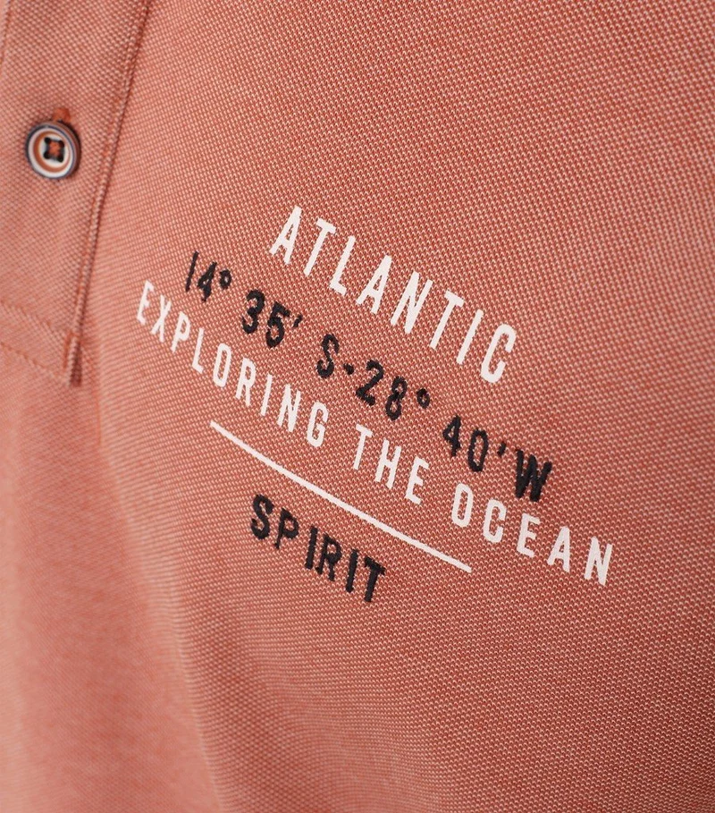 Katt Poloshirt orange