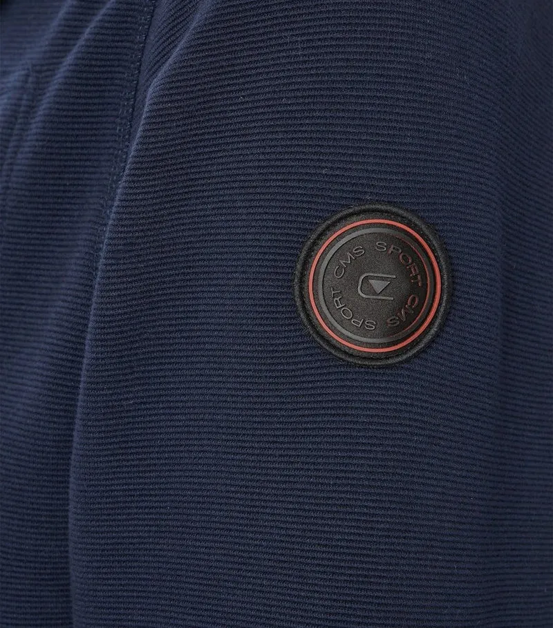 Casa Moda Sweatjacke Blau