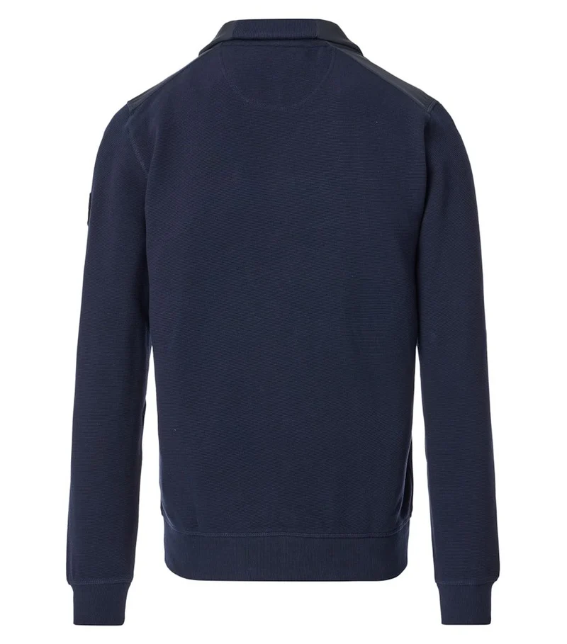 Casa Moda Sweatjacke Blau