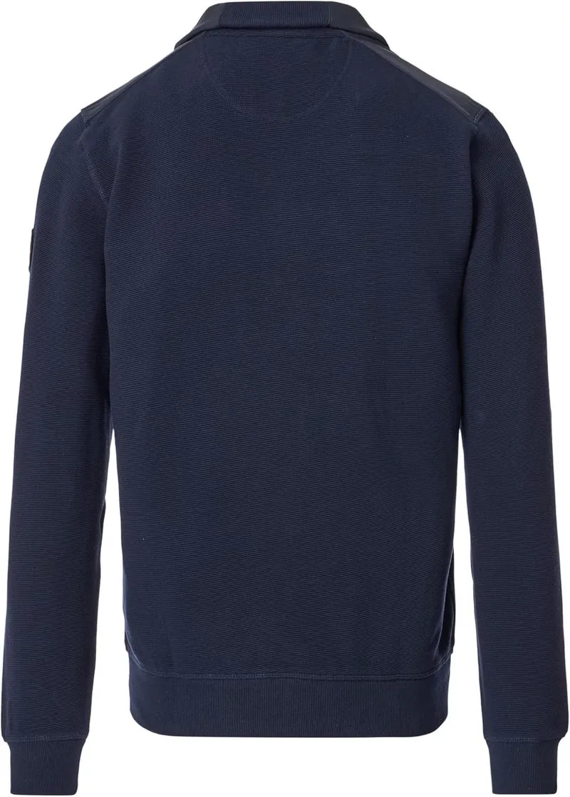 Casa Moda Sweatjacke Blau