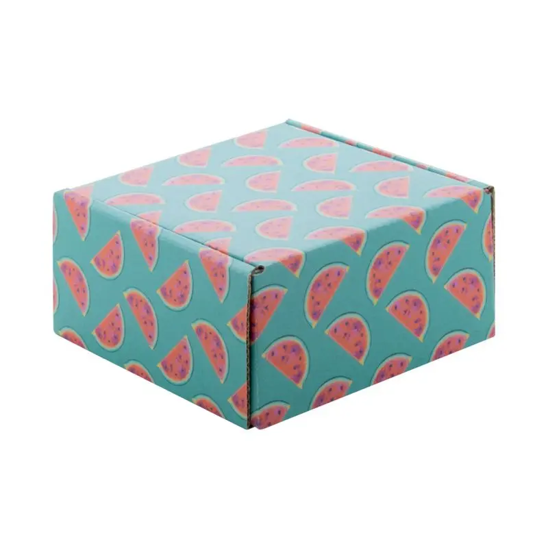 Hochwertige CreaBox Post Square XS Versandbox - weiße Verpackung, robust und elegant