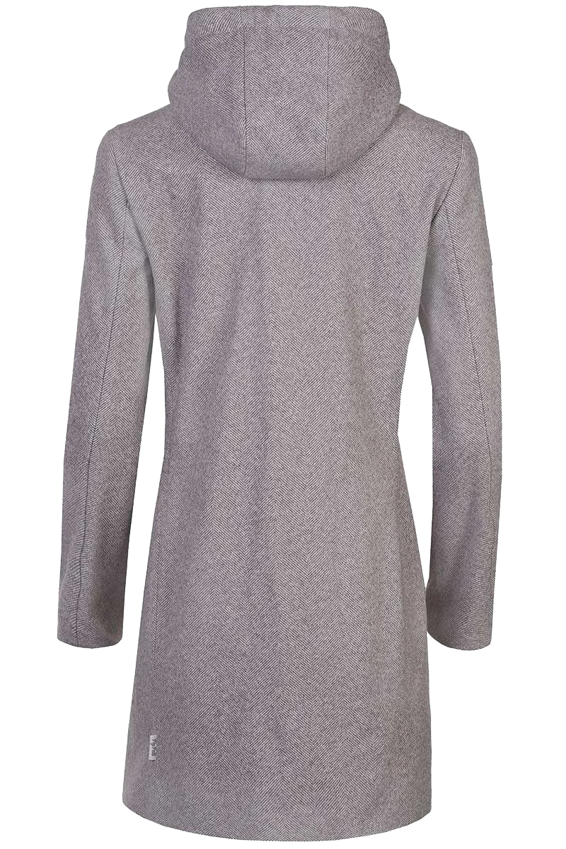 Damen Kurzmantel mit Kapuze