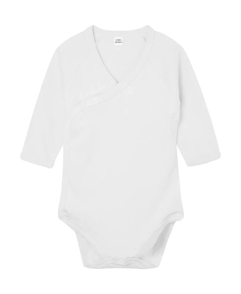 Babys Langarm Kimono Wickelbody