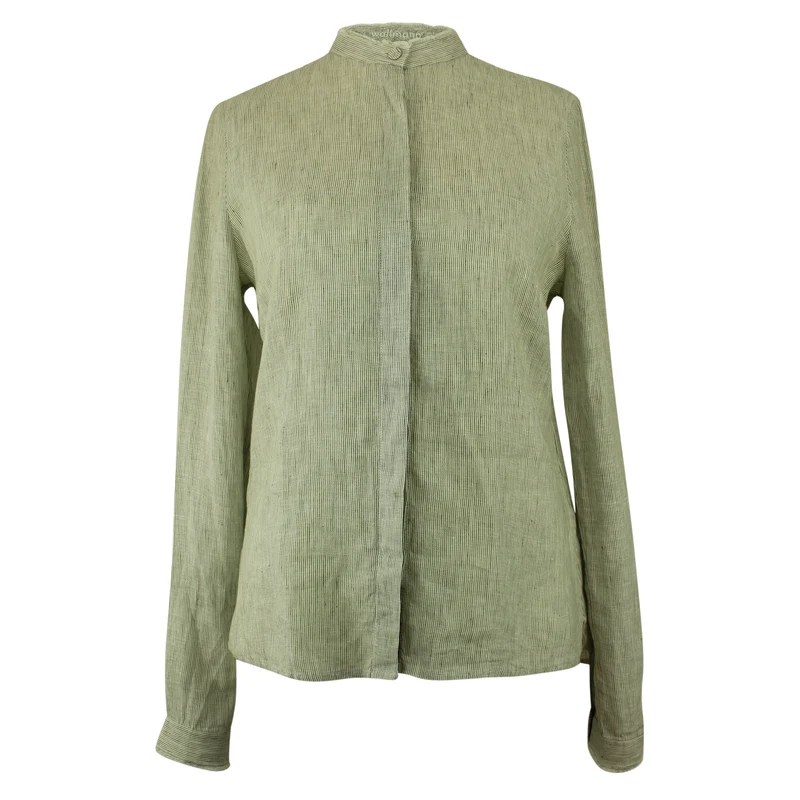 Stehkragenbluse