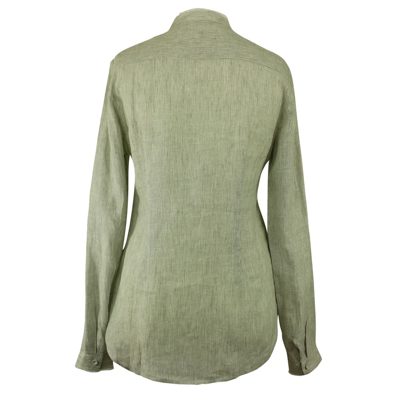 Stehkragenbluse