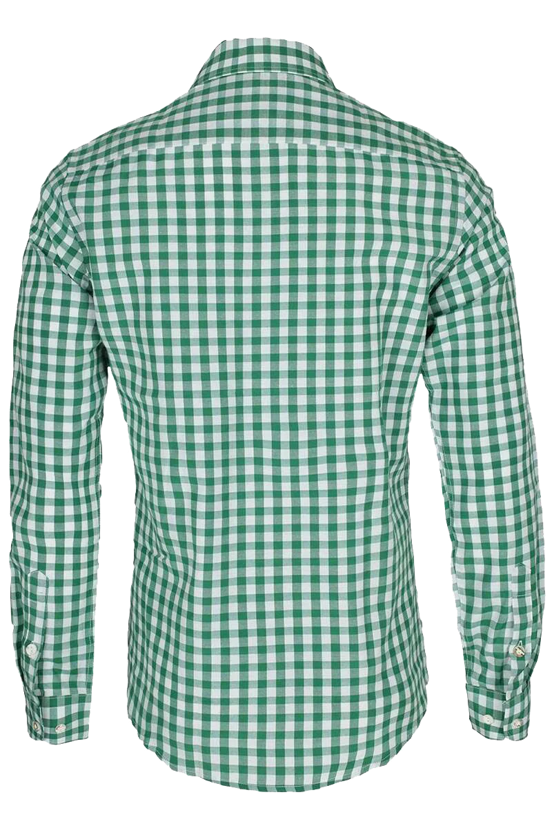 Hemd Slim-Fit Karo - tanne