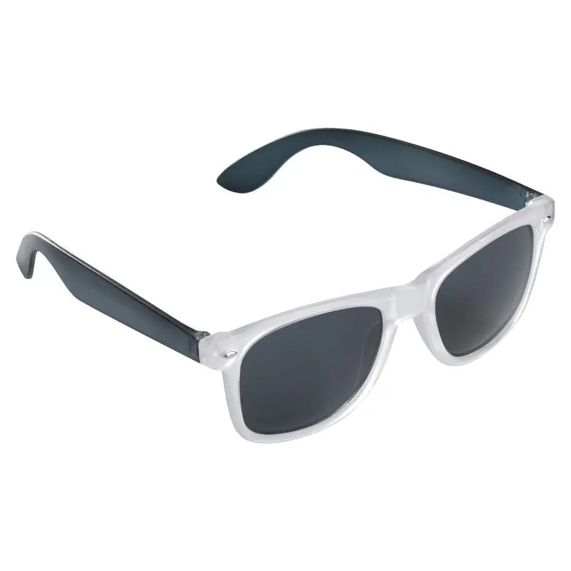 Bradley Sonnenbrille mit UV400-Schutz, durchsichtiges Schwarz, modisch & robust