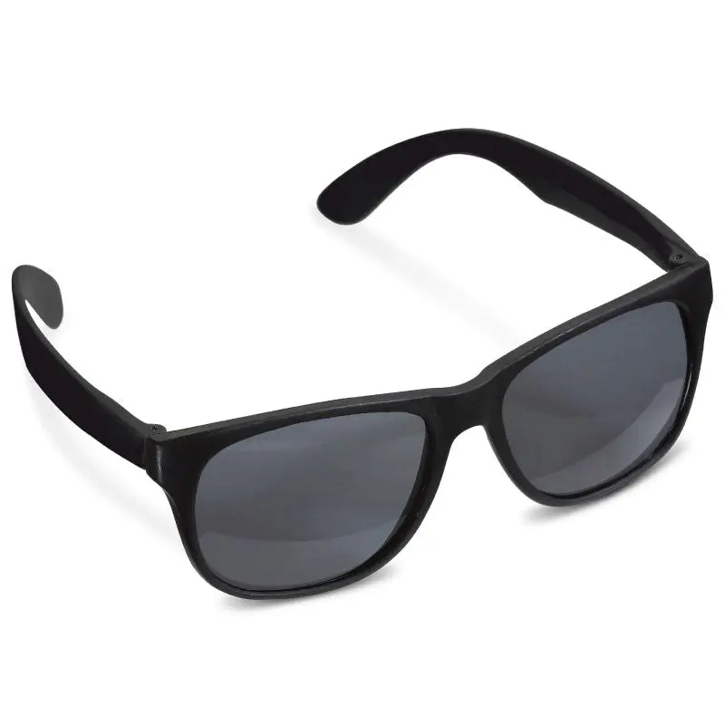 Neon Sonnenbrille UV400 in Doppelschwarz – Ultramodern & Schützend