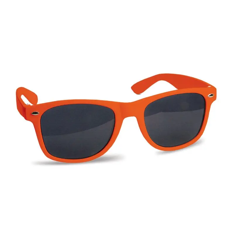 Justin UV400 Sonnenbrille in Orange, Trendige Schutzbrille