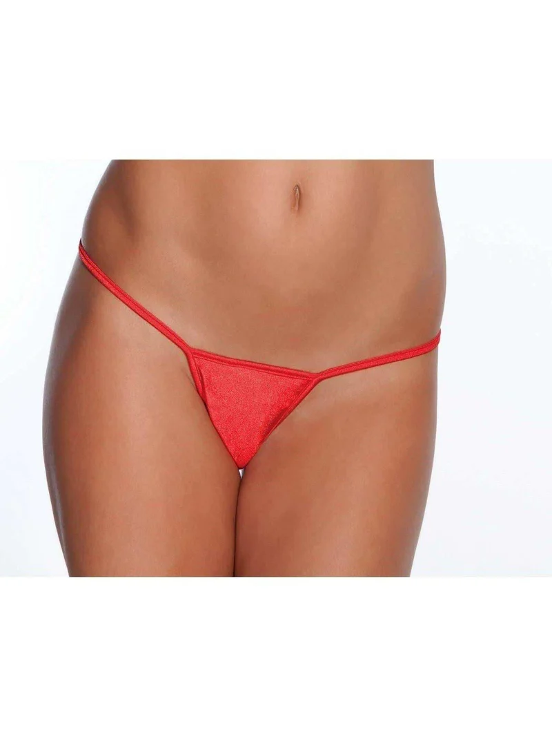Coquette Low Rise G-String aus Lycra – erhältlich in Rot, Schwarz, Weiß und den Größen One Size und XL