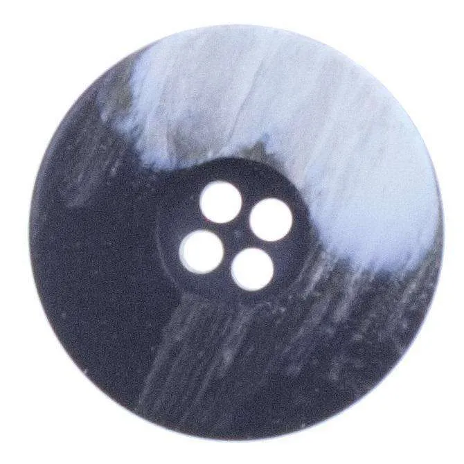 Mantelknopf Schwarz – Kunststoffknopf KS-170