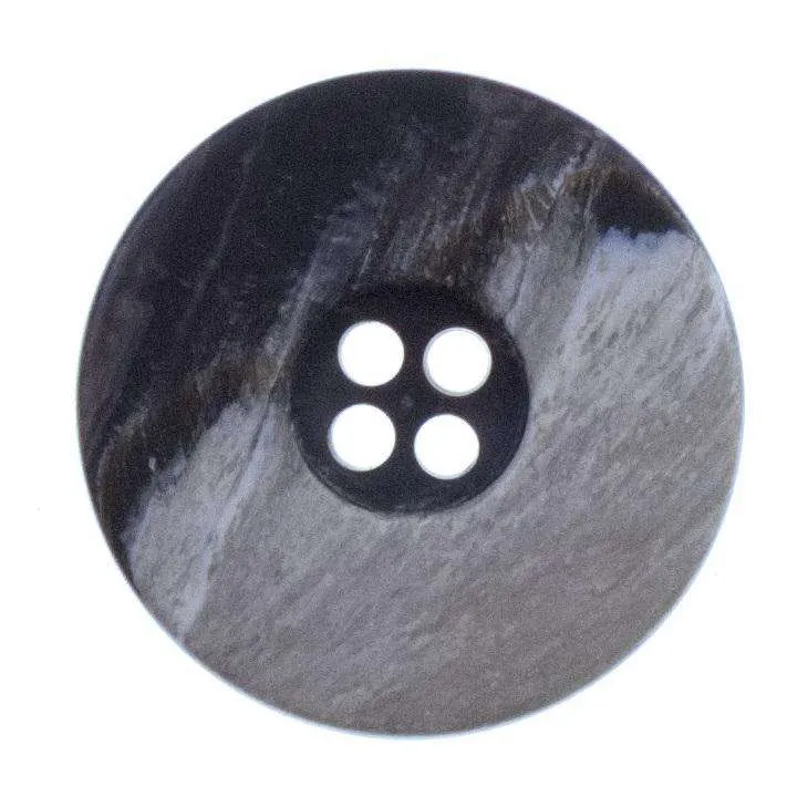 Mantelknopf Schwarz – Kunststoffknopf KS-170