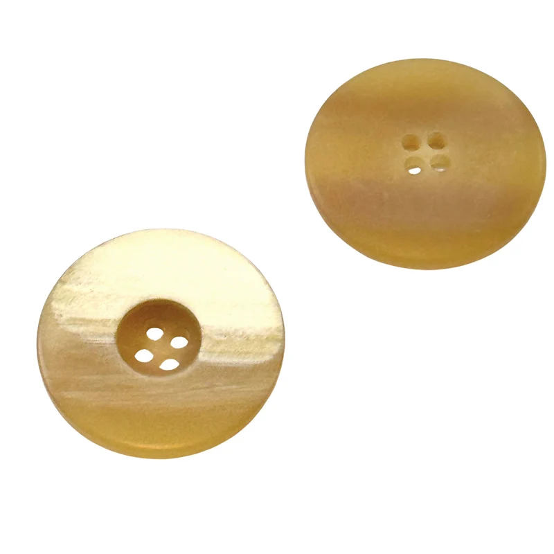 Mantel Knopf Beige – Kunststoffknopf KBG-170