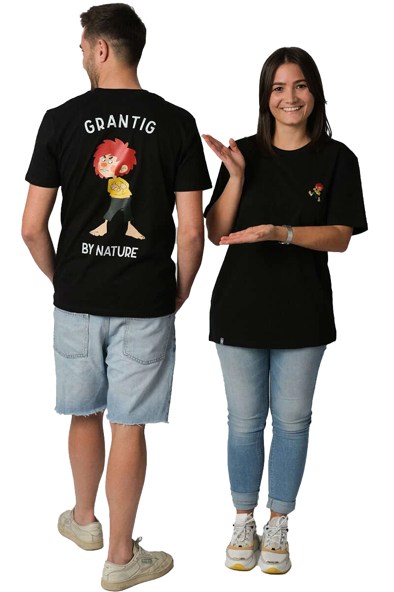 T-Shirt 'GRANTIG BY NATURE' Unisex