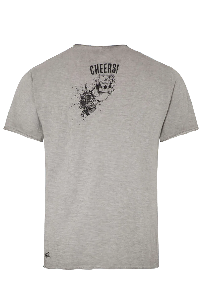 Herren T-Shirt 'WHISKEY HIPSTER'