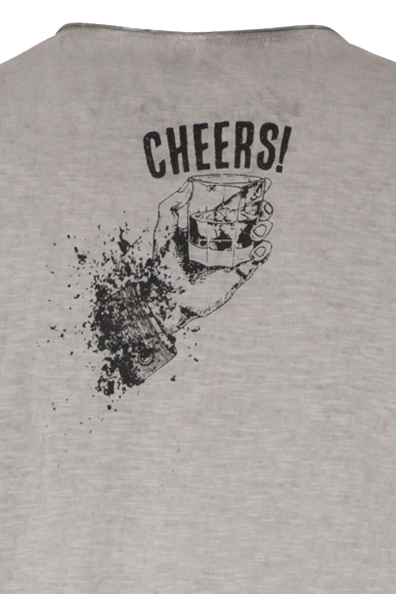 Herren T-Shirt 'WHISKEY HIPSTER'