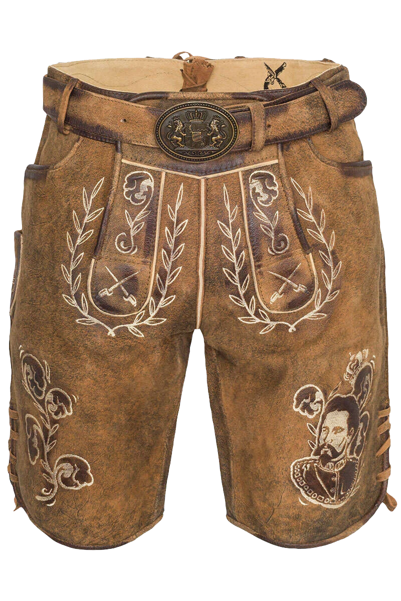 Herren Lederhose 'König Ludwig'