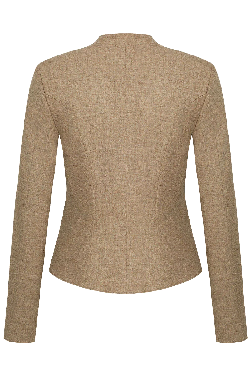 Damen Trachten Lodenblazer Stretch - beige