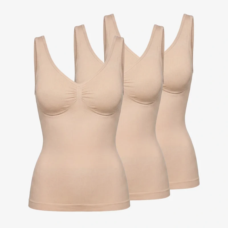 Shaping Tank Top | Beige