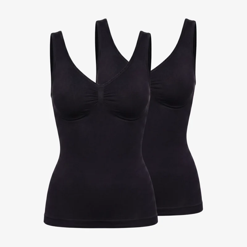 Shaping Tank Top | Schwarz