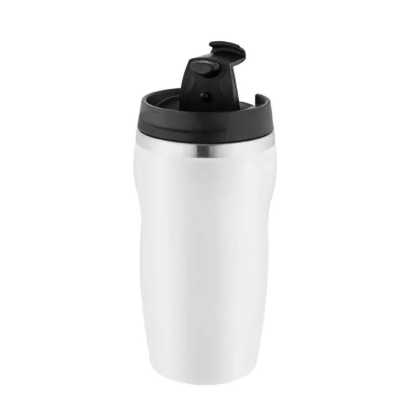 Metmaxx CremaCompact 300ml Thermotasse - Schwarz-Weiß Design