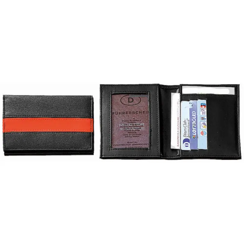 CreativDesign LookPlusDeLuxe - Luxuriöse Ausweistasche, Schwarz