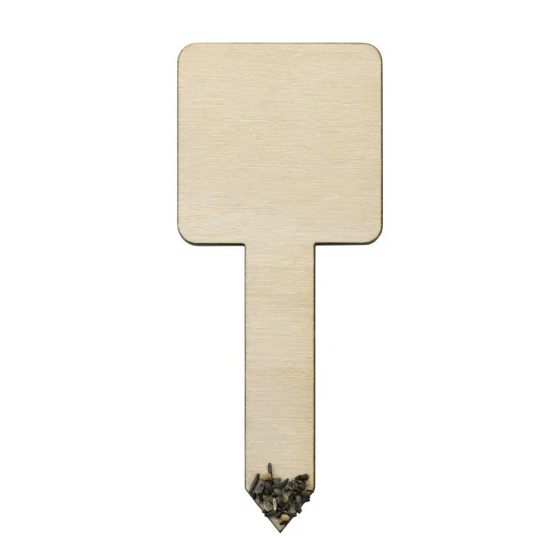 thanxx NaturalPromoStickFlower - Holz, Öko-Werbeblumenstab