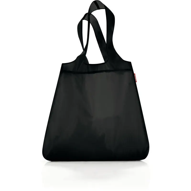 Entdecken Sie den schwarzen Mini Maxi Shopper – kompakt, stilvoll und praktisch