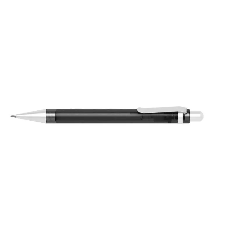 Druckkugelschreiber Icy Ice PMs - Frostiges Schwarz, Eleganter Schnellklick-Stift