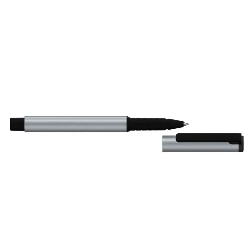 Flute Rollerball Metall-Tintenroller PP - Elegantes Silbermetallic