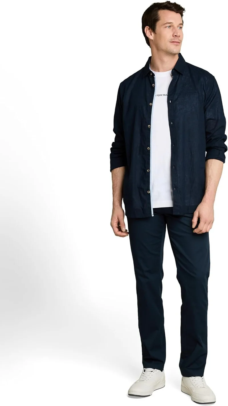 Tom Tailor regular light chino, sky captain blue - 100067319
