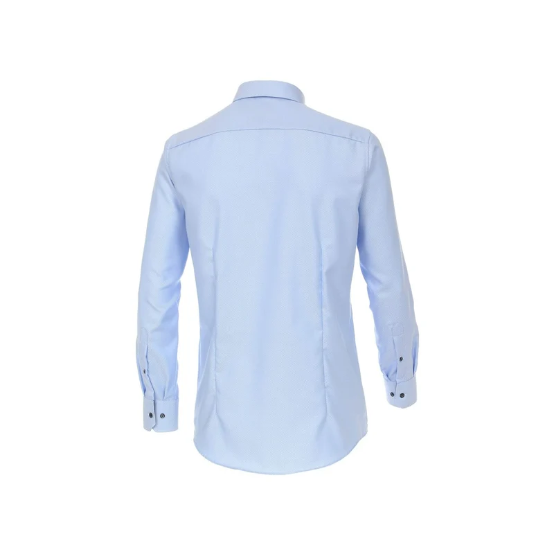 Venti Langarm FreizeitHemd blau