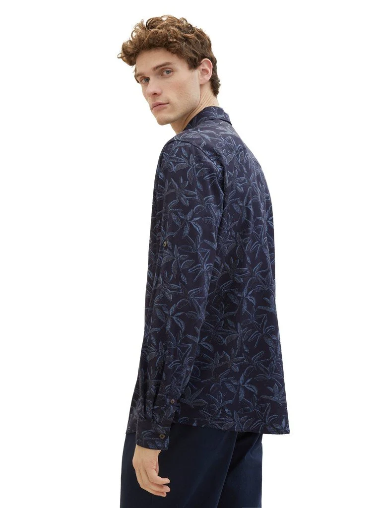 Tom Tailor Hemd Dunkelblau