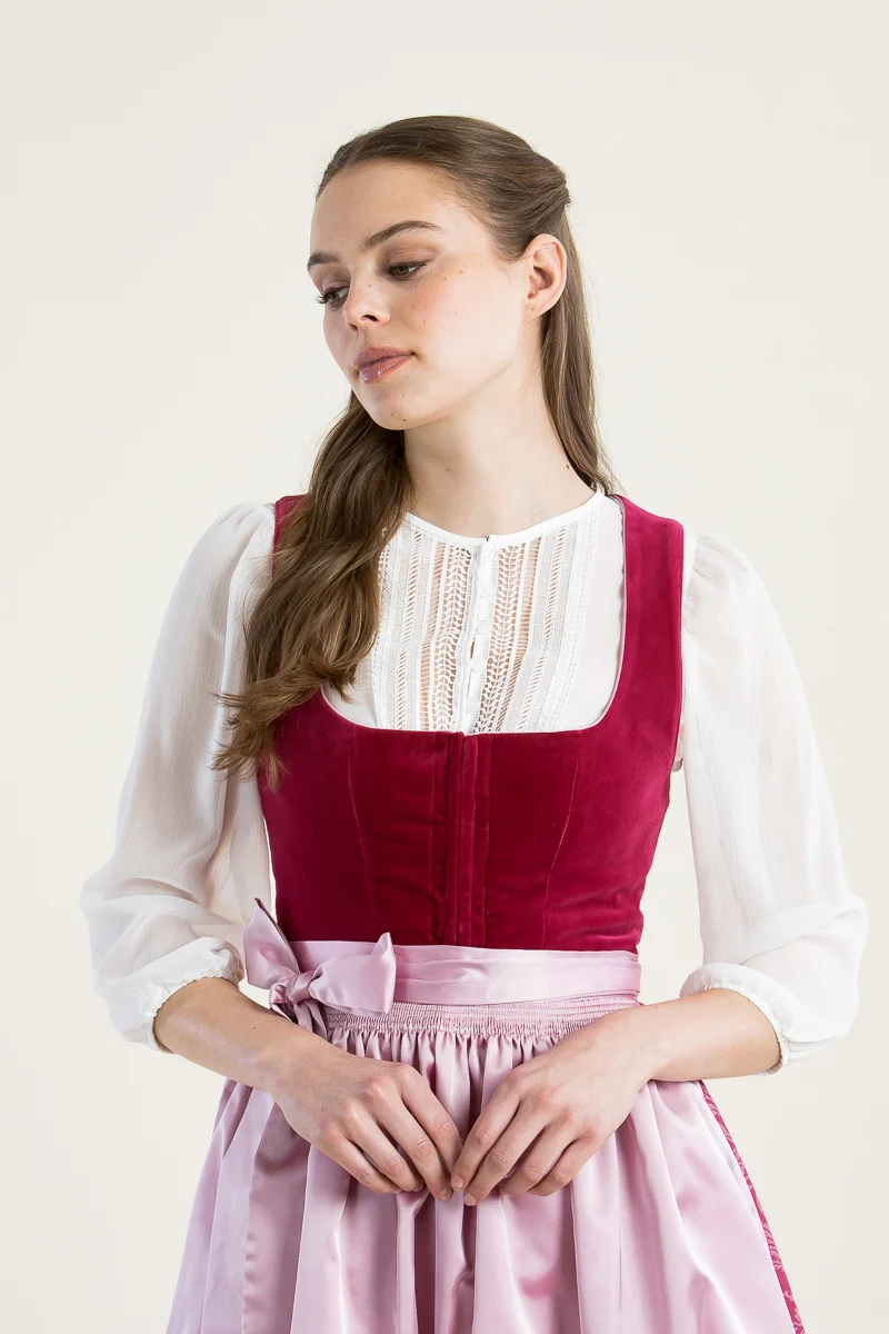 Wenger Dirndlbluse Ines Chiffon
