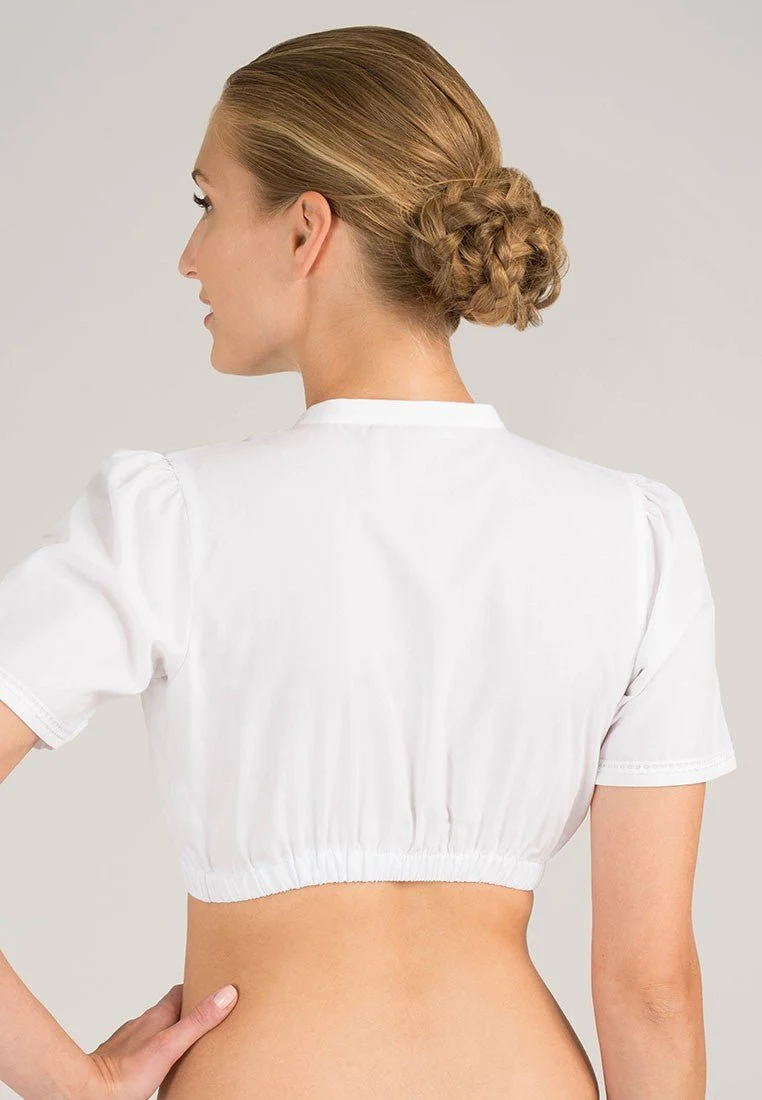 Dirndlbluse Margo weiß