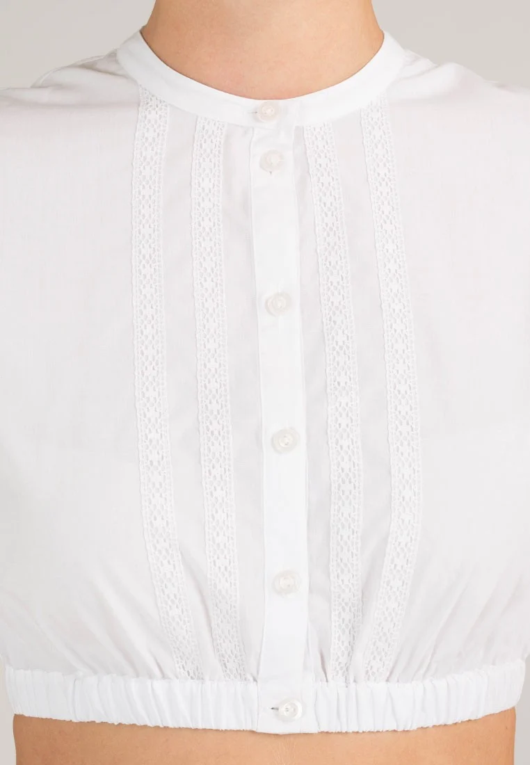 Dirndlbluse Gitty weiß