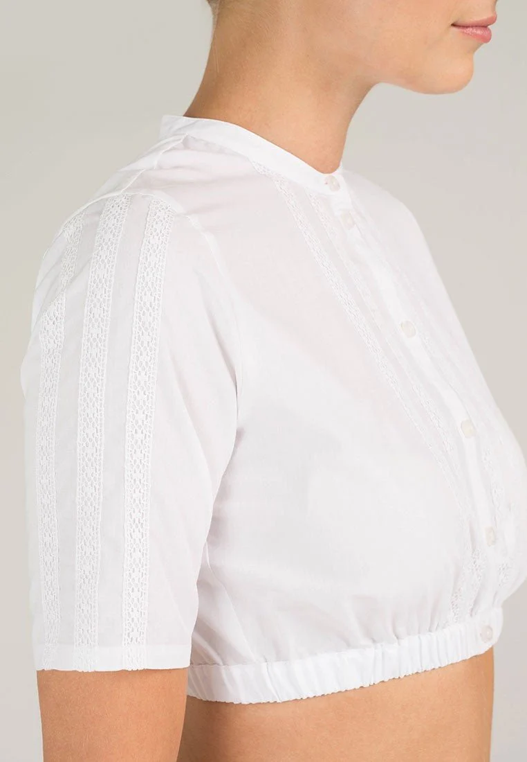 Dirndlbluse Gitty weiß