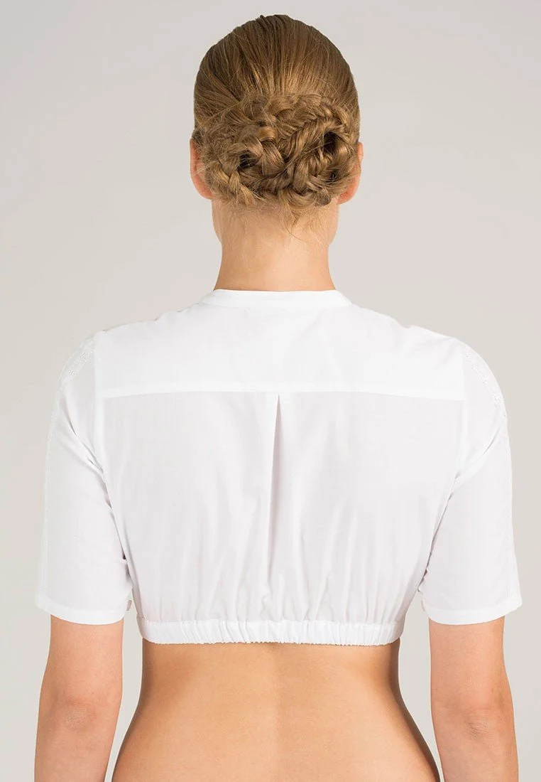 Dirndlbluse Gitty weiß