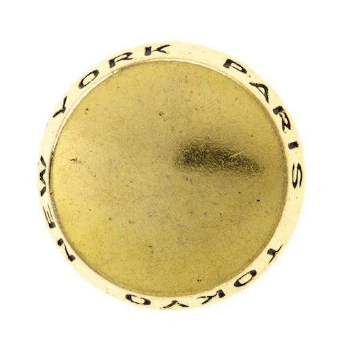 Metallknopf Rand Gold – Trachtenknopf MK-12193G