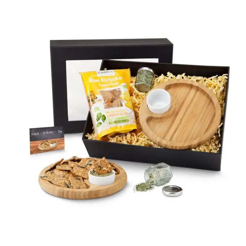 Snack 'n Dip Delight Box – Ideal für Genießer und Gesellige