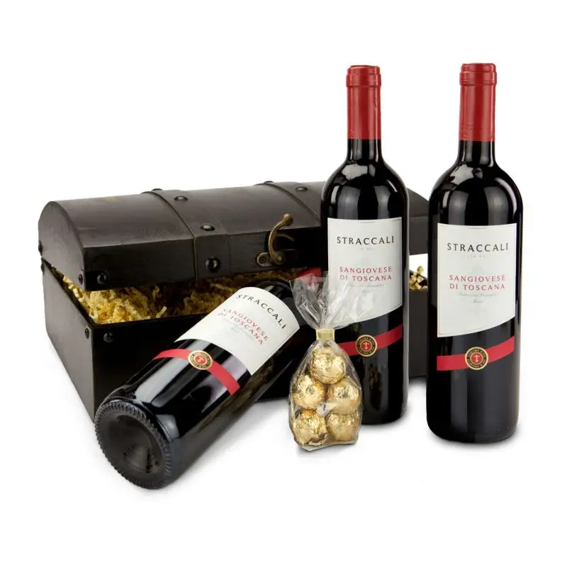 Wein-Geschenkset: Sangiovese-Schatz – Edler Tropfen für Kenner