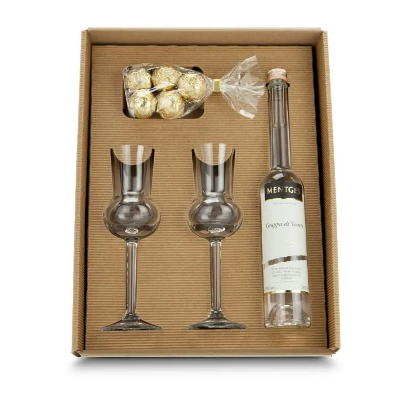 Grappa-Variationen Geschenkset - Exklusive Auswahl italienischer Grappas