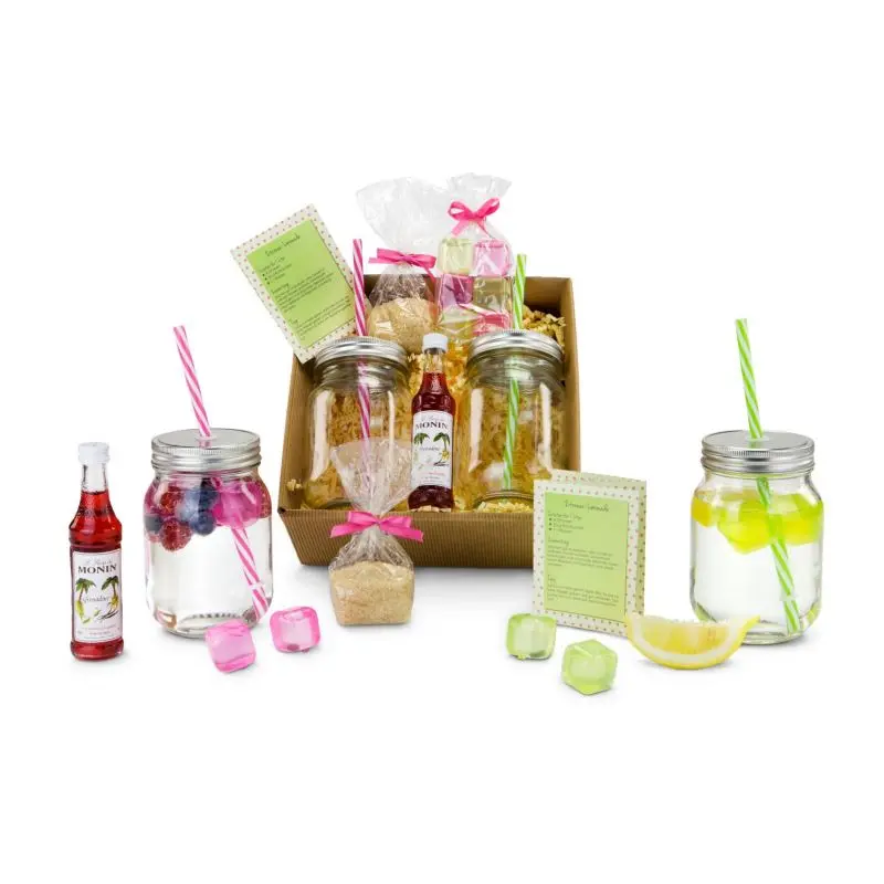 Fresh Lemonade Geschenkset - Erfrischendes Limonaden-Kit für heiße Tage