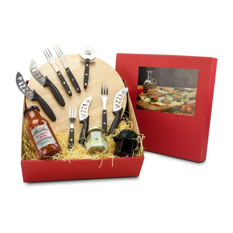 Italienisches Pizza-Feinschmecker-Set – Ultimatives Geschenk für Pizza-Liebhaber