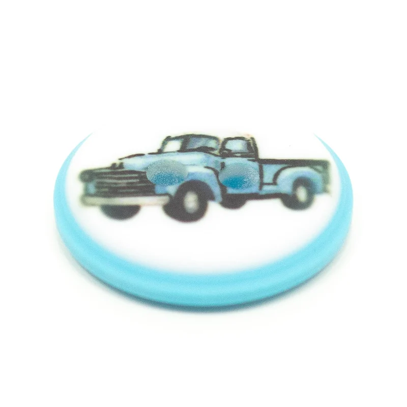 Kinderknopf Auto 15 mm – Kunststoffknopf KK-9-AUTO