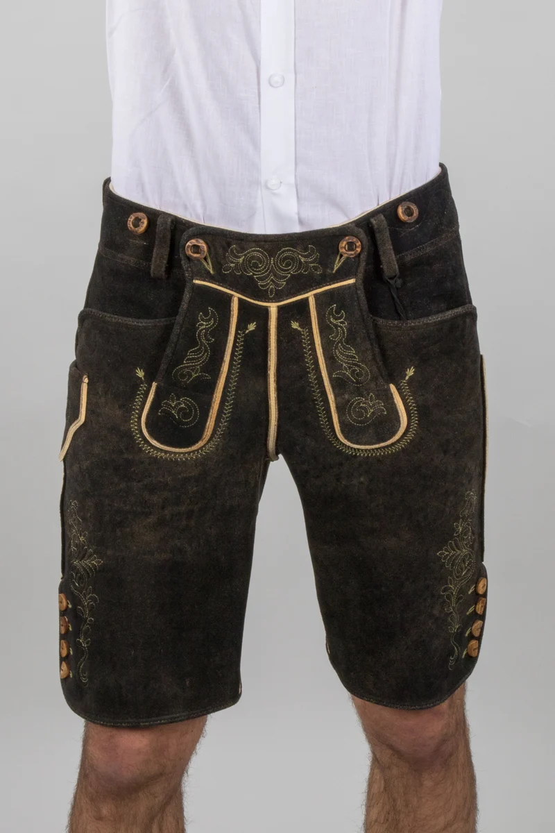 Kurze Meindl Hirschlederhose Rupertus